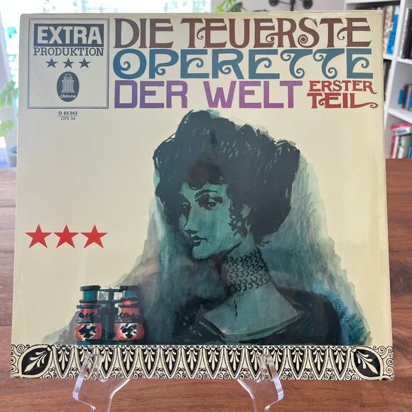 Die Teuerste Operette Der Welt Erster Teil Vinyl LP Odeon O 83 343 - Picture 2 of 7